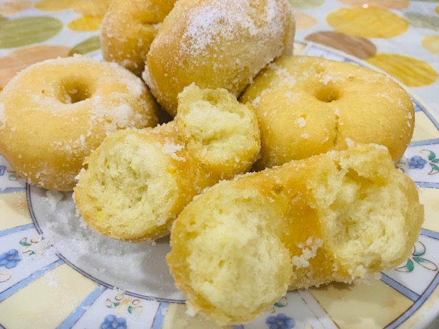 Donut Waluh isi 3